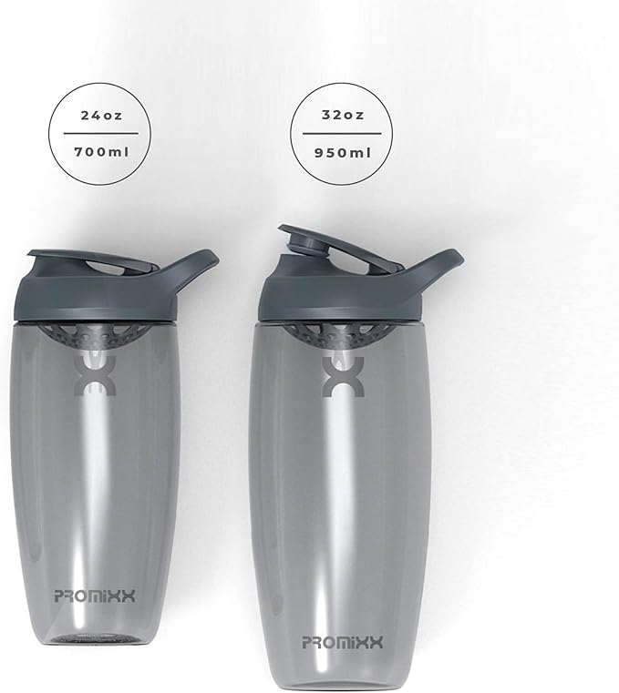 Promixx PURSUIT Protein Shaker Bottle – Premium Sports Blender Bottles for Protein Mixes and Supplement Shakes – Easy Clean, Durable Protein Shaker Cup