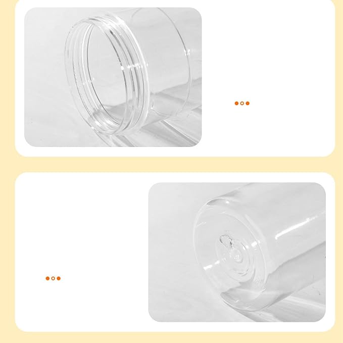 Keenso 700ml Drop Resistant Straw Water Bottle, PC Plastic Infuser Water Bottle with Leak Proof Seal, Large Capacity Straw Water Bottle Infuser Easy Hydration, for Outdoor Daily Sports