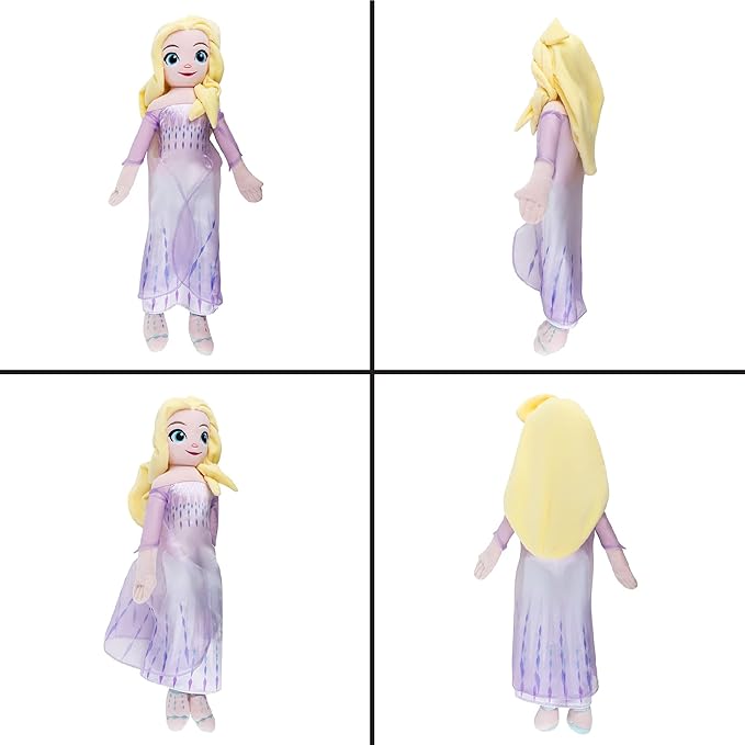 Disney Frozen Elsa Kids Bedding Super Soft Plush Cuddle Pillow Buddy, "Official" Disney Product By Franco