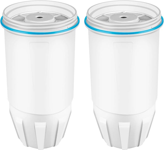 Water Filter Replacement for ZERO Pitchers and Dispensers ZR-001 ZR-017 ZD-010RP, Multi-Stage Filter System Reduce Lead, 0 TDS, 2 pack