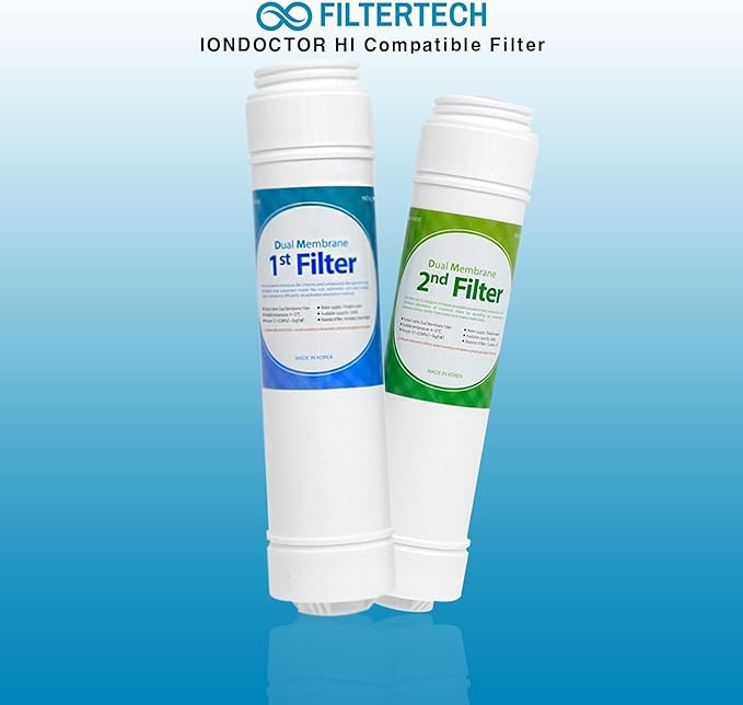 Original Water Ionizer Replacement Filter Set for Tyent MMP Series MMP-5050, MMP-7070, MMP-7070 Turbo, MMP-9090, IONDOCTOR hi ty 2004