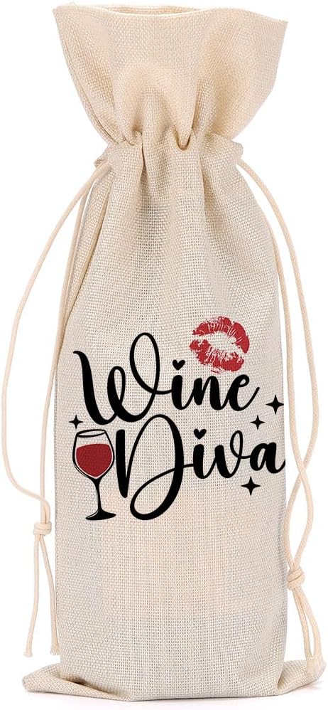 Funny Wine Quotes Wine Bag Wine Tasting Party Supplies for Wine Lovers Women Men Bride Grammy Friend Christmas Birthday Wedding Bachelorrette Party Wine Bags