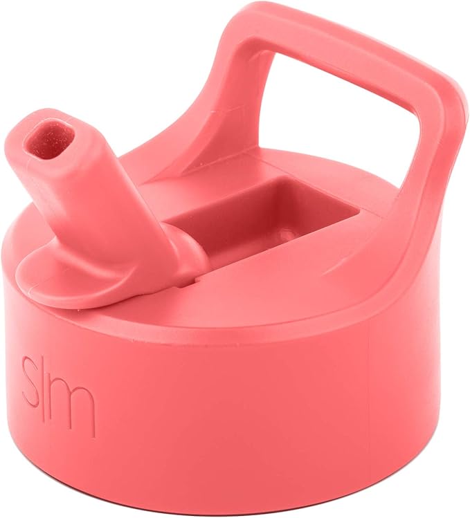 Simple Modern Wide Mouth Lid Leak Proof Straw Chug Handle Flip Fits Summit Water Bottles and Hydro Flask, Honolulu