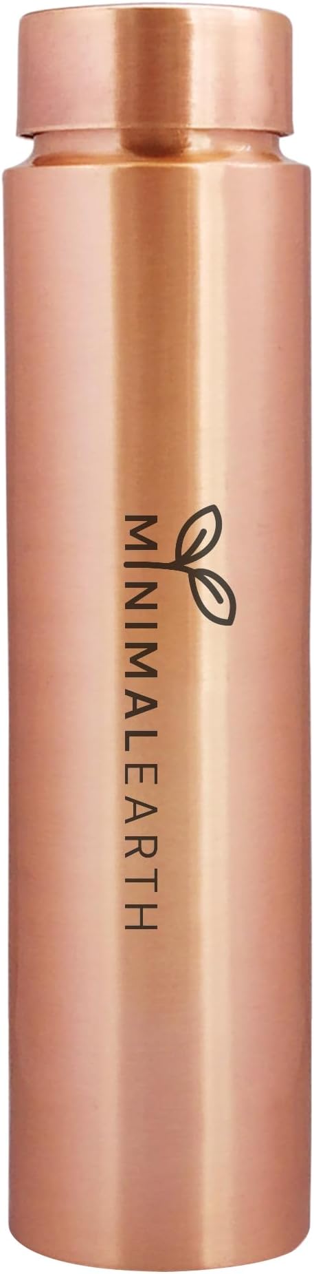 Pencil Copper Water Bottle, Minimalistic Leak-Proof Design, Solid Copper, Ideal for Gym, Office, Yoga & Unique Gift - 750 ML (25 oz)