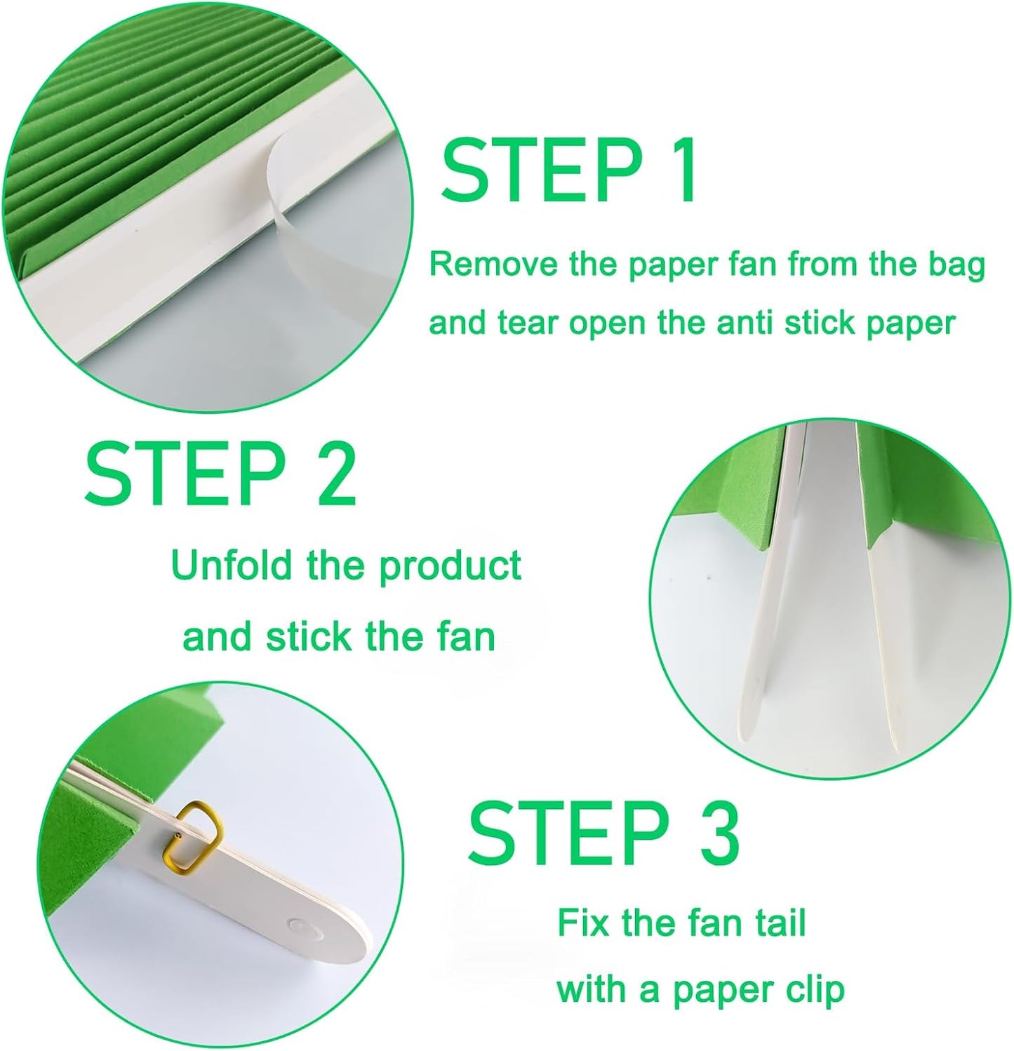 Green Party Decorations,Green Paper Decorations For Party,Tennis Party Decorations Party Paper Fans Bulk 12in,Graduation Decoration Classroom Decor,St Patrick'S Day Decortions 30 Color Diy Set （Green）