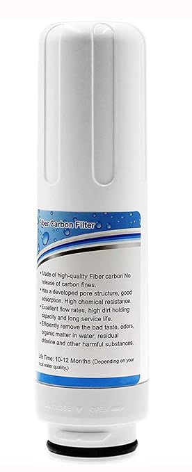 Replacement Internal Active Carbon Water Filter for pH3.5~10.5 Alkaline Water Ionizer AG7.0 Only
