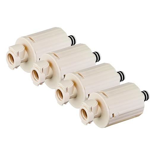 Sink Water Filter Faucet, Faucet Water Filter Replacements for Kitchen Bathroom Sink Faucet Filter Removes Chlorine Fluoride Heavy Metals Hard Water, Pack of 4