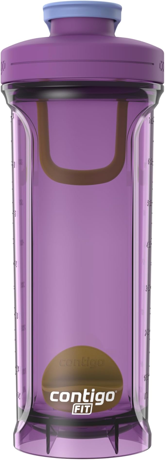 Contigo Shake & Go Shaker Bottle, 28oz, Single Pack, Grape/Aster