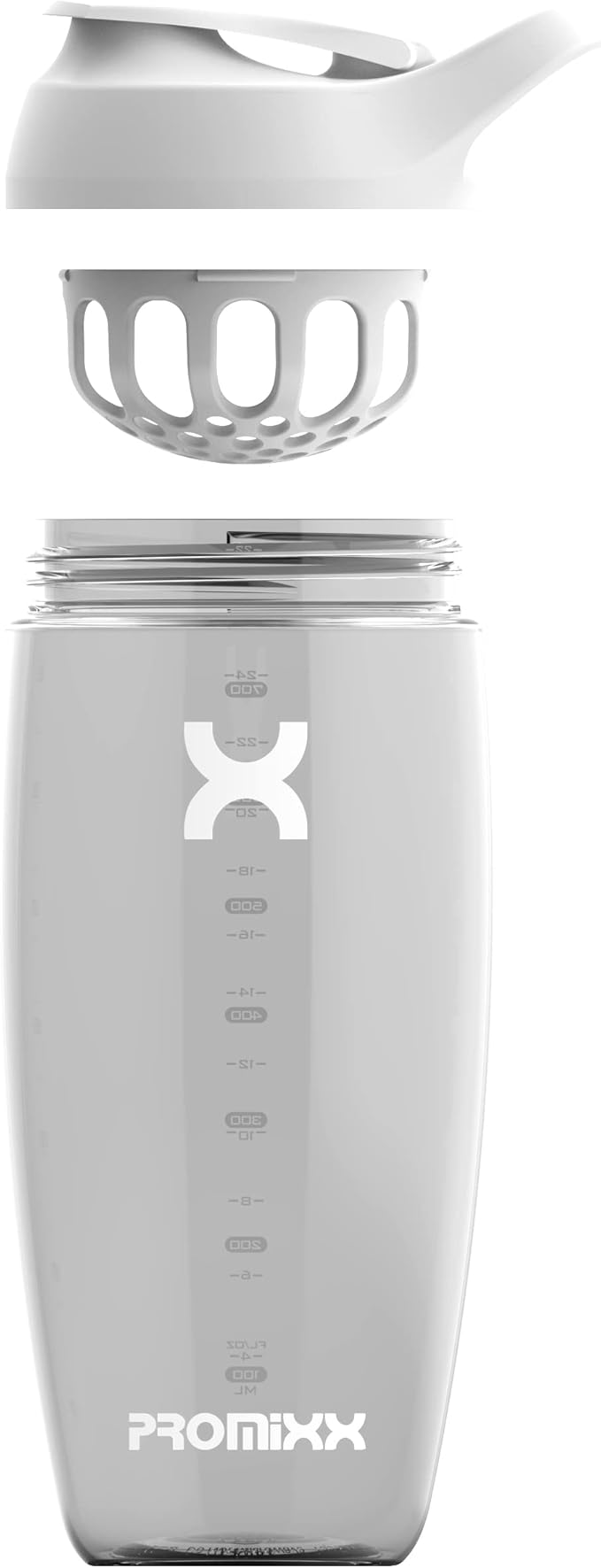 Promixx PURSUIT Gym Protein Shaker Bottle – Premium Sports Blender Bottles for Protein Mixes and Supplement Shakes – Easy Clean, Durable Protein Shaker Cup