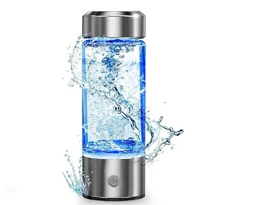 Hydrogen Water Bottle, Hydrogen Water Bottle Generator with SPE Technology Water Ionizer, Portable Hydrogen Water Generator, Improve Your Water in 3 Minutes