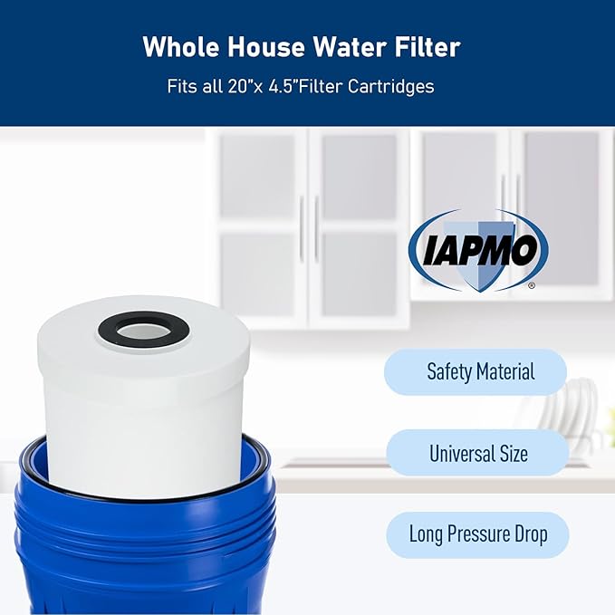 AP817-2 Whole House Filter, Fits Aqua-Pure AP800 Series Whole House water filter systems, 20 X 4.5 Inches (1 Pack)