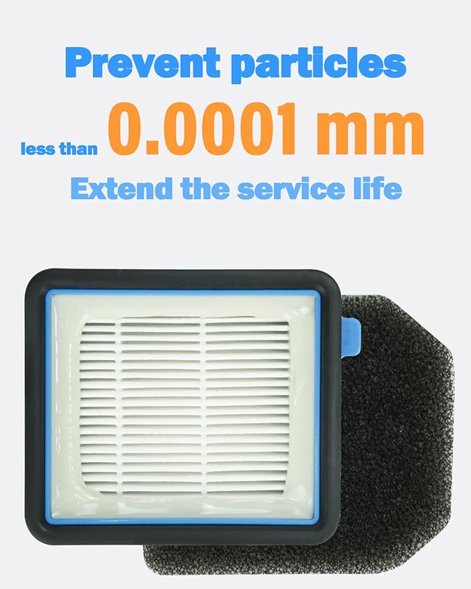 BBT BAMBOOST Filter Replacement Parts Fit for Electrolux Q6, Q7, Q8, WQ61, WQ71, WQ81 Vacuum (3 Pack)