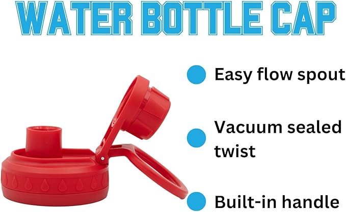 USC Logo Water Bottle - Red Double Walled Stainless Steel 24 oz Keeps Drinks Cold or Hot