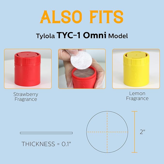 Shower Filter Sediment Pads for SF400 & SF500 & Tylola Omni Replacement Cartridge. At just $0.25 per Pack, Meets Frequent Replacement.Bid Farewell to Rust, Sand, Dust, and Impurities Forever.(40 PCS)