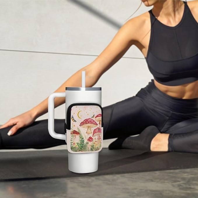 Cup Carrier Pouch Water Bottle Pouch for Stanley Accessories