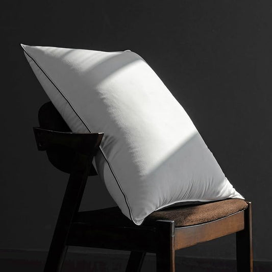 MAXICOZY Hungarian Goose Down Pillows King Size, Fluffy 3-Chamber Bed Pillows for Sleeping, Luxurious Soft Cloud Pillow for Back, Stomach or Side Sleepers(King, 1 Pack)