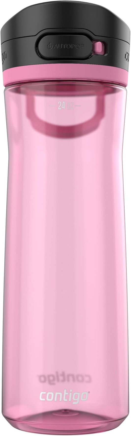 Contigo Jackson Water Bottle, 24 oz, Azalea