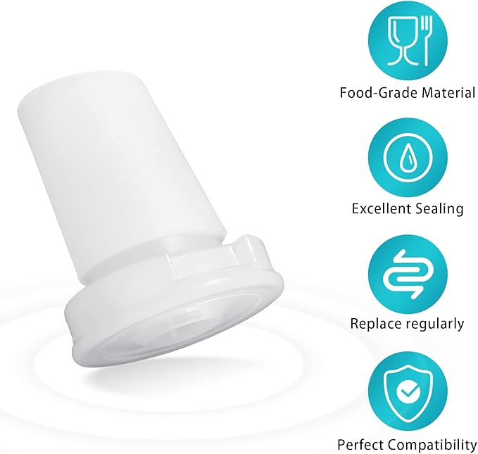 4 Pack Water Bottle Mouthpiece Replacement for Brita Water Bottle, Silicone Water Bottle Bite Valve Replacement Parts Compatible with Brita Filter Water Bottles & Brita Stainless Steel Water Bottle