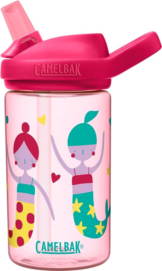 CamelBak Eddy+ 14oz Kids Water Bottle with Tritan Renew – Straw Top, Leak-Proof When Closed