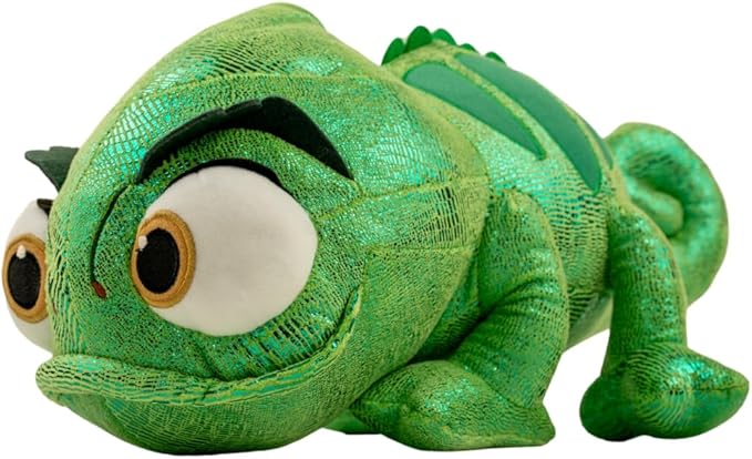 Franco Disney Princess Tangled Rapunzel Pascal The Chameleon, Bedding Super Soft Plush Cuddle Pillow Buddy, (Officially Licensed Product)