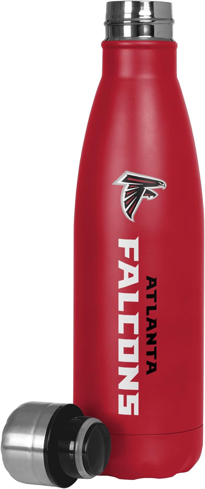 FOCO NFL unisex-adult NFL Team Logo Wordmark Chill Water Bottle