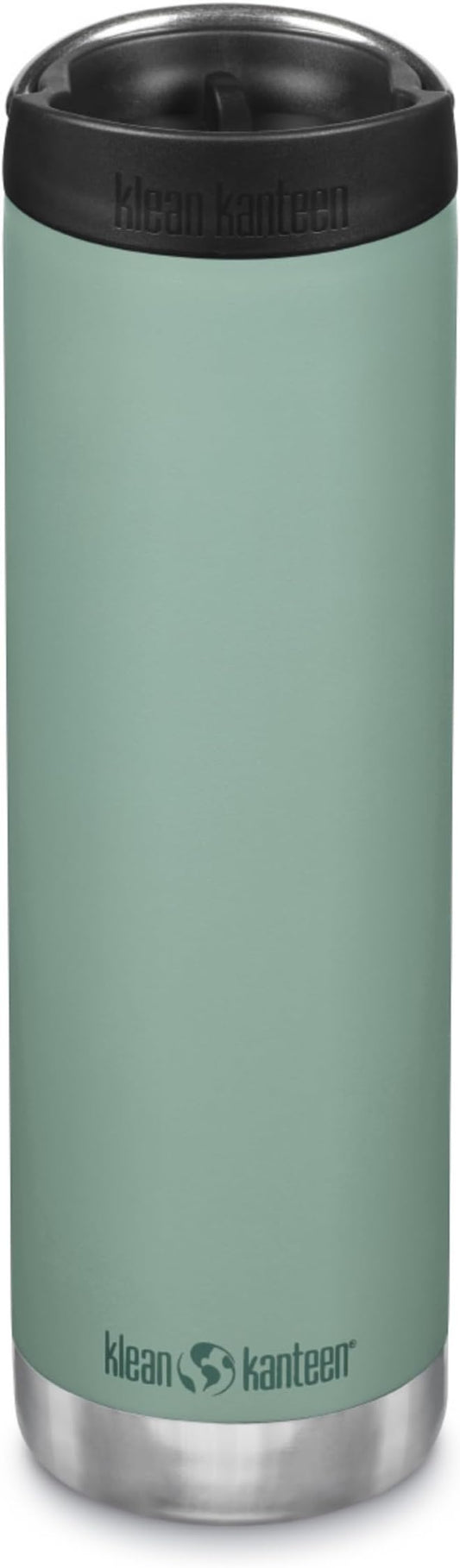 KLEAN KANTEEN Tkwide Green Beryl Cafe Cap with Insulated Bottle 20oz, 1 EA