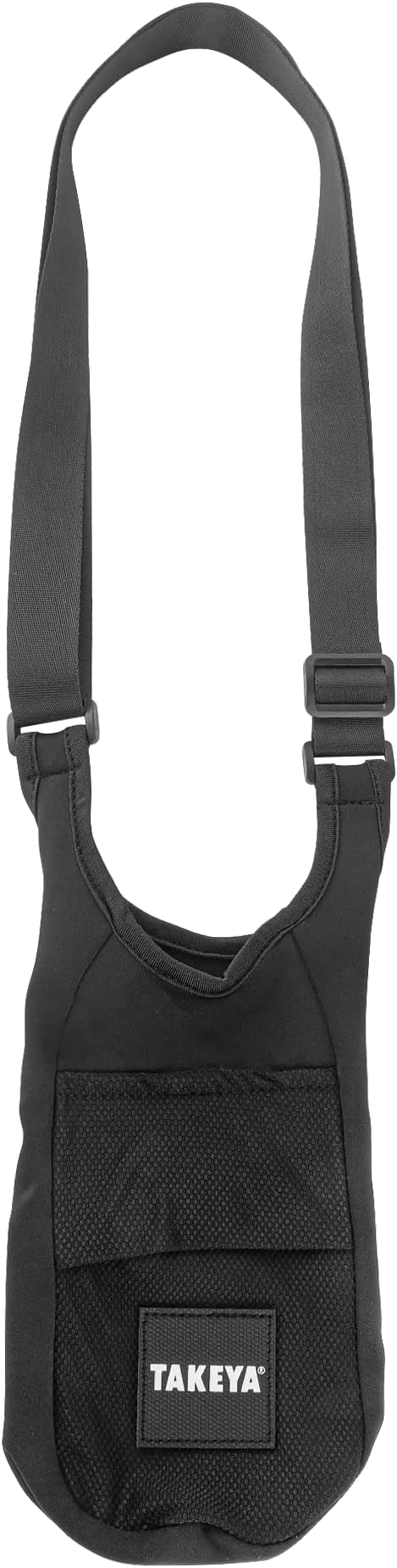 Takeya Hydrotex Easy Grip Bottle Sling, Water Bottle Carrier with Strap and Pockets, Fits 32 and 40 oz Bottles, Great for Pickleball and Tennis Courts