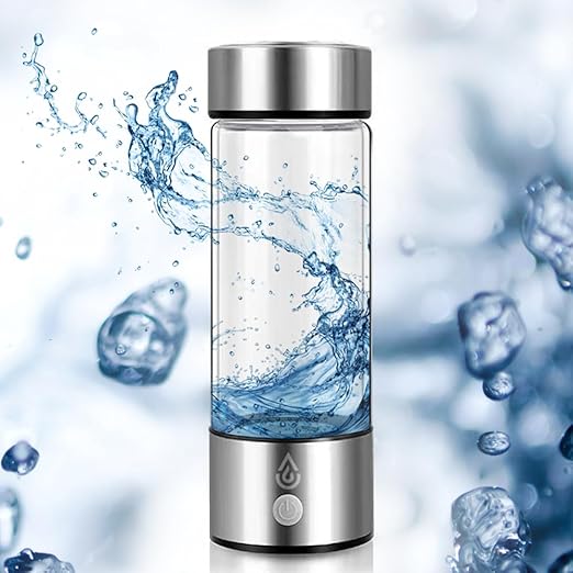 Drink a Drop - Hydrogen Water Bottle. Portable, Rechargeable Hydrogen Water Generator. Filtered Water Bottle, Rich with nutrients. Hydrogen Water Ionizer. Hydrogen Infused Water Bottle