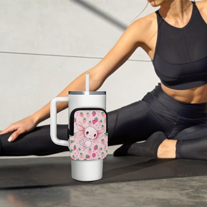 Cup Carrier Pouch Water Bottle Pouch for Stanley Accessories