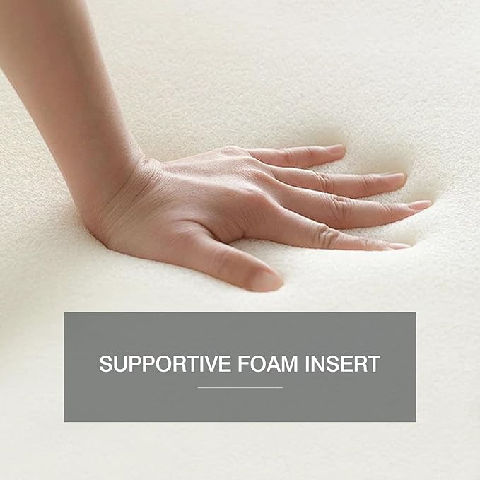 BALAPET 3-in-1 Adjustable Height Wedge Pillow, 7" Height Leg Knee Pillow for Side Sleepers & Aligns Spine, Supportive Bolster Pillow for Pregnancy Relieves Pressure Hip Leg Elevation, 22", Dark Grey