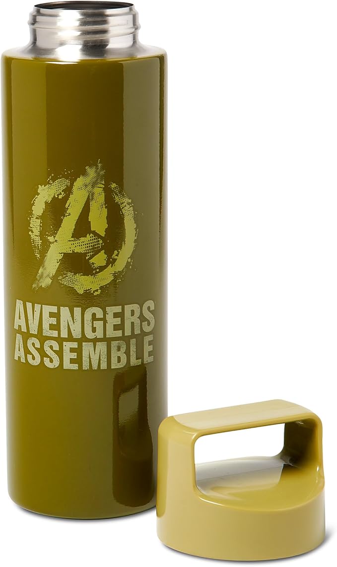 Disney Store Official Avengers Stainless Steel Water Bottle, Housewarming Gifts For Men, Women, and Kids
