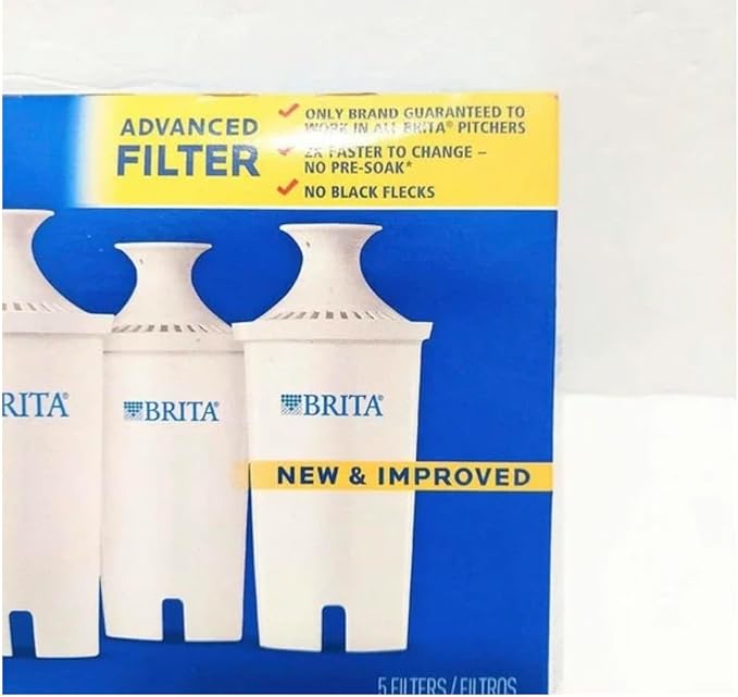 Brita 35516 OB03 Pitcher Replacement Cartridge (5-Pack)