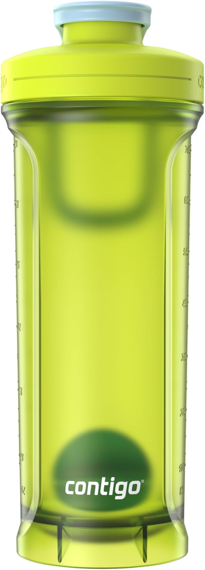 Contigo Shake & Go Water Bottle, 28 oz, Bolt/Blue Poppy