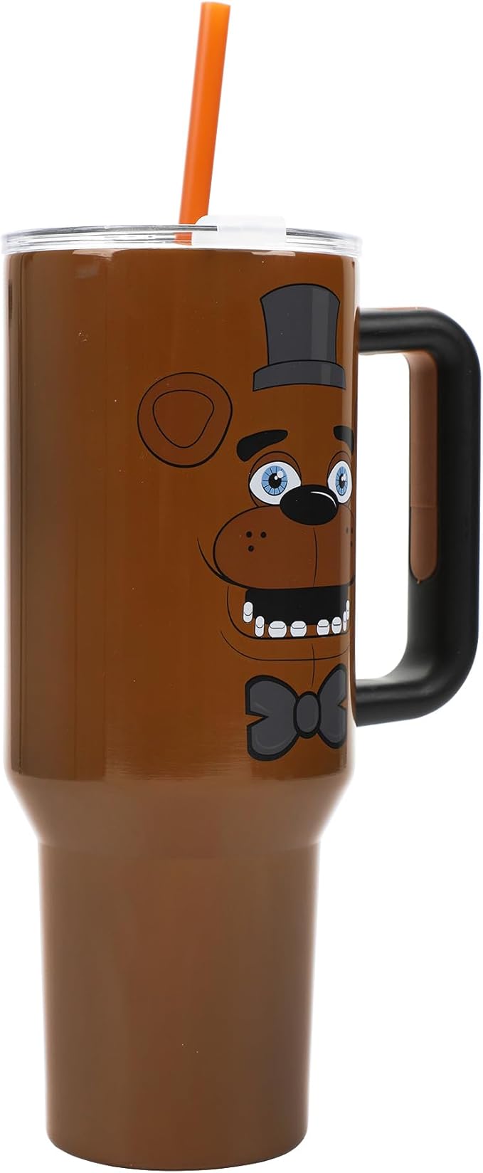 Bioworld Five Nights at Freddy's Freddy Fazbear 40 Oz Stainless Steel Tumbler