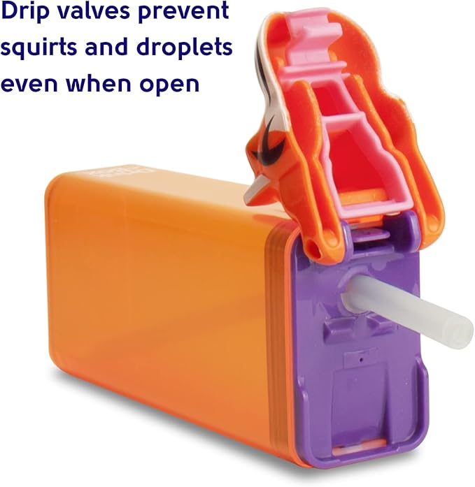 Reusable Water Bottle | Officially Licensed NCAA Sports Bottle | BPA Free | Dishwasher Safe | Clemson Tiger Mascot | 12 oz Drink in the Box - Clemson University