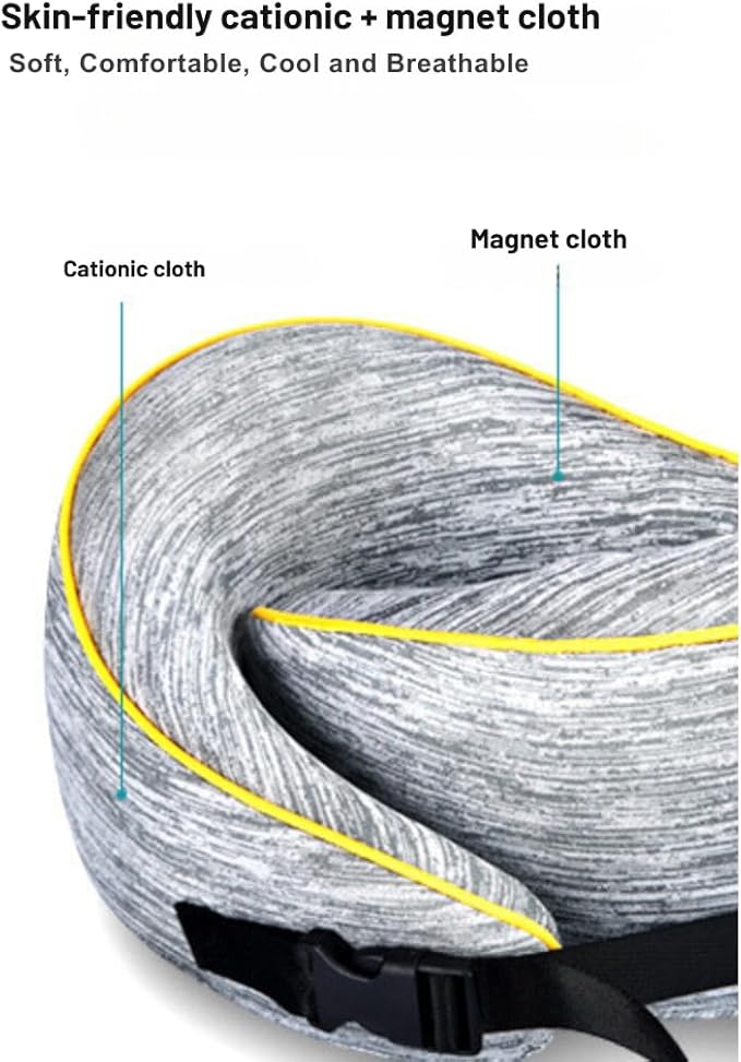 Neck Pillow for Travel | Memory Foam Travel Neck Pillows for Airplanes | Full Chin and Neck Support Pillow | Soft, Ergonomic Neck Support Best Travel Pillow with Adjustable Strap