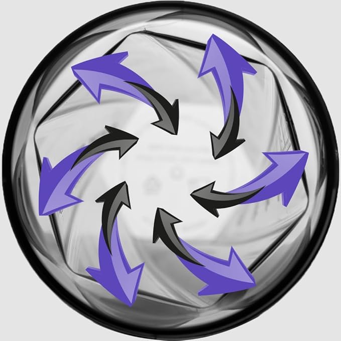 HELIMIX 2.0 Vortex Blender Shaker Bottle Holds upto 28oz | No Blending Ball or Whisk | USA Made | Portable Pre Workout Whey Protein Drink Shaker Cup | Mixes Cocktails Smoothies Shakes | Top Rack Safe