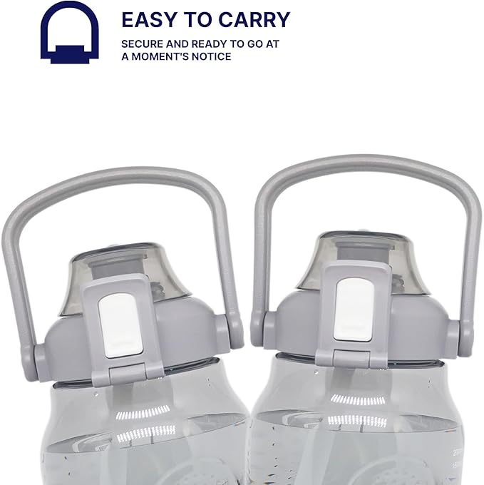 Big Water Jug,Travel,Tritan,Circle,2L capacity,Eye-catching design - Stay Hydrated All Day Long!