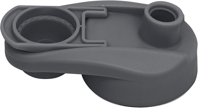 Simple Modern Chug Sports Lid - Fits All Summit and Hydro Flask Wide Mouth Water Bottle Sizes - Leak Proof Handle Cap for 10, 12, 14, 16, 18, 20, 22, 24, 32, 40, 64 & 84 oz Graphite