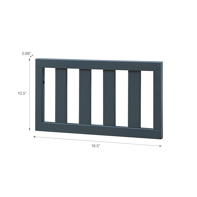 Baby Relax Miles Toddler Guardrail, Graphite Blue