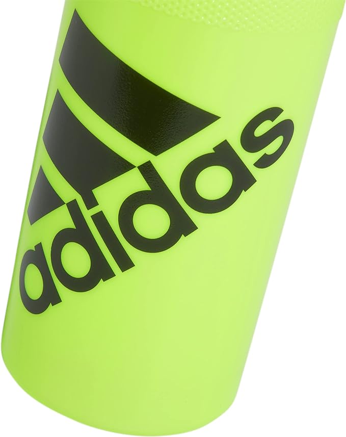adidas 750 ML (28 oz) Stadium Refillable Plastic Sport Water Bottle, Signal Green/Black, One Size