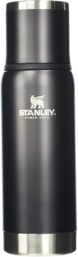 Stanley Adventure To Go Insulated Travel Tumbler - 17 oz | Leak-Resistant Stainless Steel Insulated Bottle with Insulated Cup Lid and Splash-Free Stopper | Charcoal Glow