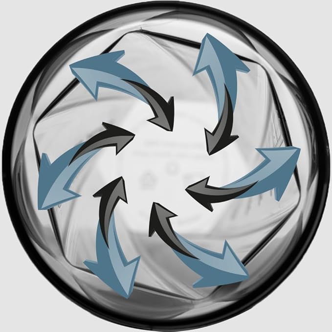 HELIMIX 2.0 Vortex Blender Shaker Bottle Holds upto 28oz | No Blending Ball or Whisk | USA Made | Portable Pre Workout Whey Protein Drink Shaker Cup | Mixes Cocktails Smoothies Shakes | Top Rack Safe