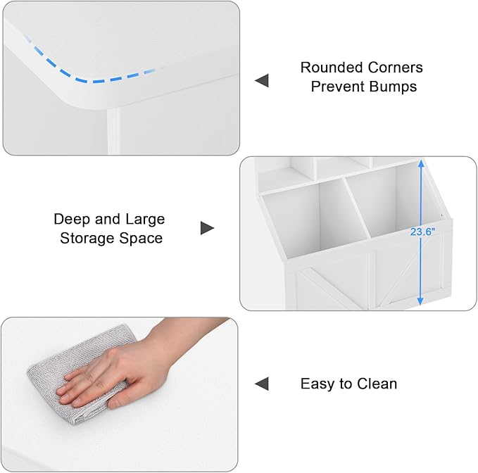 Kids Bookshelf and Toy Storage, Kids Toy Storage Organizer, Toy Storage Cabinet with Toy Shelf, Toddler Bookshelf Toy Organizer and Storage Bins for Playroom, Bedroom, Nursery, Classroom, Daycare