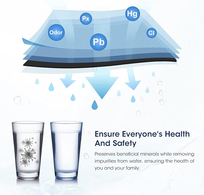 MARRIOTTO Compatible with PUR® water filter replacement, Pur filter replacement faucet compatible with All PUR®, RF9999® and RF-3375, Pur filter replacement faucet, 3 Pack