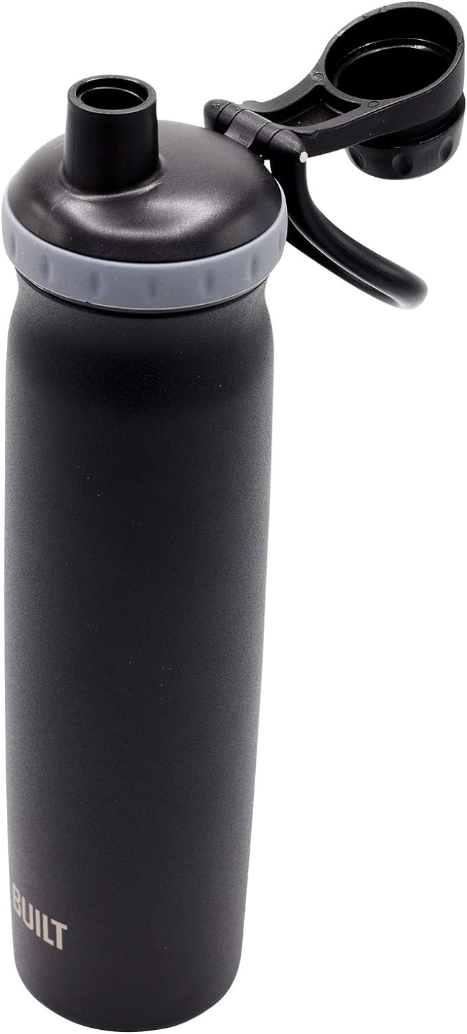 BUILT 24 Ounce Prospect Double Wall Stainless Steel Bottle Black 5233283