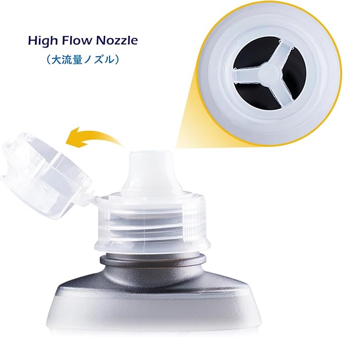 TRIWONDER Water Bottles TPU Soft Flasks Collapsible Running Flasks for Hydration Pack Backpack Hiking Cycling (170ml/5.75oz)