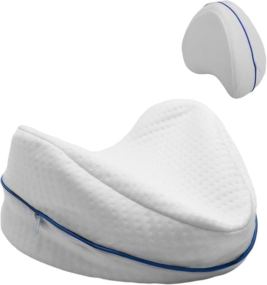 Pillow Cover Compatible with Legacy Knee Pillow,Washable and Zippered Legacy Leg and Knee Foam Support Pillow Cover Only