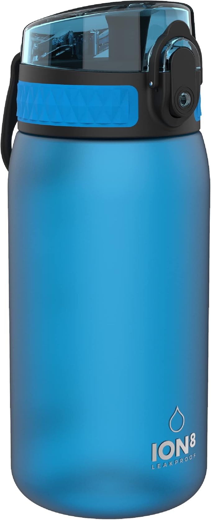 ion8 Leak Proof Kids Water Bottle, BPA Free, 350ml / 12oz, Frosted Blue (I8350FBLU)