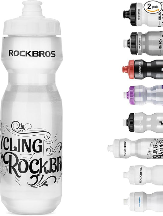 ROCKBROS Cycling Water Bottle, 20-25oz Cycling Bottle, BPA-Free